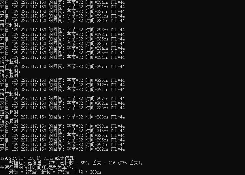 Serverwala菲律宾VPS测评 - 本地Ping平均延迟效果